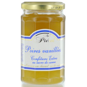confiture poire vanillee